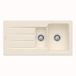 Villeroy & Boch Einbauspüle Architectura 60 XR mit Handbetätigung Classicline FU Ivory
