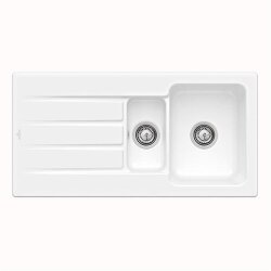Villeroy & Boch Einbauspüle Architectura 60 XR mit Handbetätigung Premiumline KG Snow White