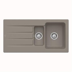 Villeroy & Boch Einbauspüle Architectura 60 XR mit Handbetätigung Premiumline TR Timber