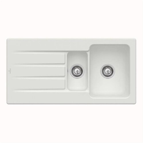 Villeroy & Boch Einbauspüle Architectura 60 XR mit Handbetätigung Classicline SM Steam