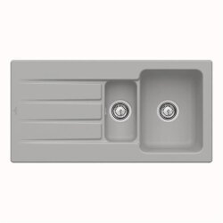 Villeroy & Boch Einbauspüle Architectura 60 XR mit Exzenterbetätigung Classicline KD Fossil