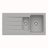 Villeroy & Boch Einbauspüle Architectura 60 XR mit Exzenterbetätigung Classicline KD Fossil