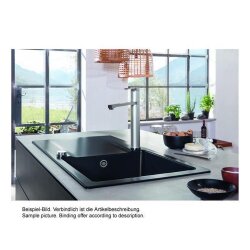 Villeroy & Boch Siluet 60 mit Handbetätigung Premiumline KG Snow White