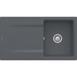 Villeroy & Boch Siluet 50 mit Exzenterbetätigung Classicline i4 Graphit