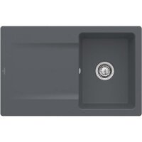Villeroy & Boch Siluet 45 mit Exzenterbetätigung Classicline i4 Graphit