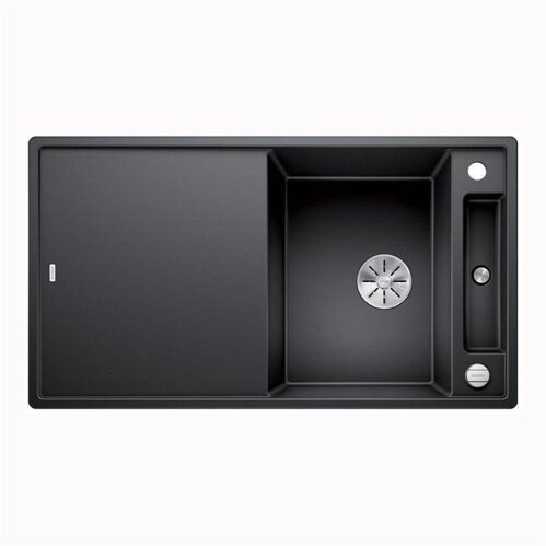 BLANCO Einbauspüle AXIA III 5 S Silgranit mit Holzschneidbrett, InFino