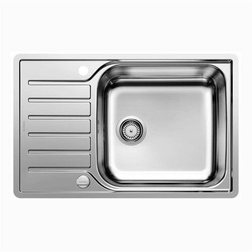 BLANCO Einbauspüle LANTOS XL 6S-IF Compact Edelstahl Bürstfinish mit Ablauffernbedienung