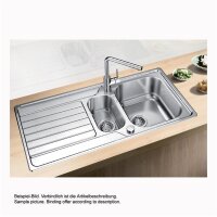 BLANCO Einbauspüle DINAS 6S Edelstahl Bürstfinish