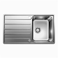 BLANCO Einbauspüle LEMIS 45 S-IF Edelstahl Bürstfinish
