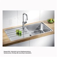 BLANCO Einbauspüle LEMIS XL 6 S-IF Edelstahl Bürstfinish