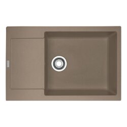 Franke Einbauspüle Maris MRG 611-78 XL Fragranit+ Cashmere Excenterbetätigung (Druckknopf)