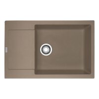 Franke Einbauspüle Maris MRG 611-78 XL Fragranit+ Cashmere Excenterbetätigung (Druckknopf)