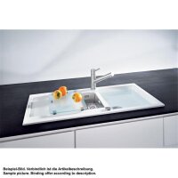 Franke Einbauspüle Maris MRG 651-97 Fragranit+ Onyx, Excenterbetätigung (Druckknopf)