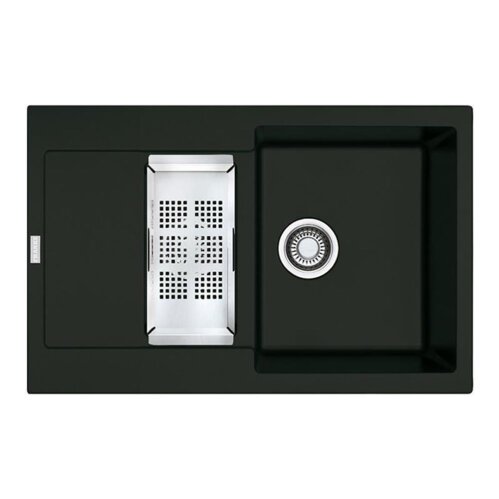 Franke Einbauspüle Maris MRG 651-78 Fragranit+ Onyx Excenterbetätigung (Druckknopf)