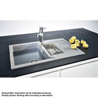 Franke Einbauspüle Maris MRG 651-78 Fragranit+ Onyx Excenterbetätigung (Druckknopf)