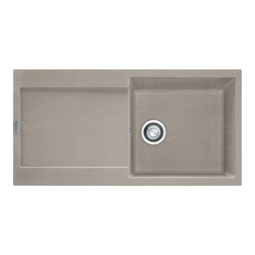 Franke Einbauspüle Maris MRG 611-97 Fragranit+ Cashmere, Excenterbetätigung (Druckknopf)