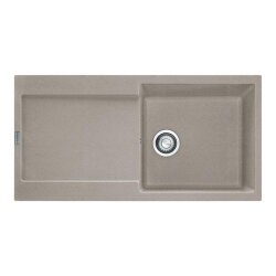 Franke Einbauspüle Maris MRG 611-97 Fragranit+ Cashmere, Excenterbetätigung (Druckknopf)