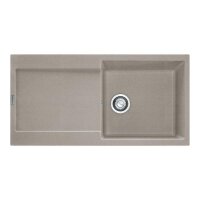 Franke Einbauspüle Maris MRG 611-97 Fragranit+ Cashmere, Excenterbetätigung (Druckknopf)