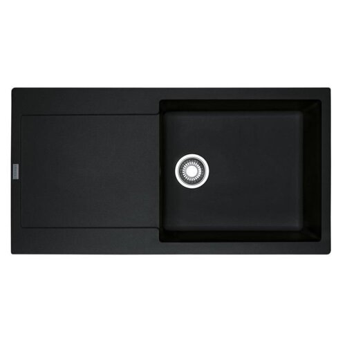 Franke Einbauspüle Maris MRG 611-97 XL Fragranit+ Onyx, Excenterbetätigung (Druckknopf)