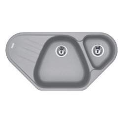 Franke Einbauspüle Antea AZG 661-96 E Fragranit+ Steingrau