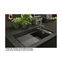 Franke Unterbauspüle Kubus 2 KNG 110-62 Fragranit+