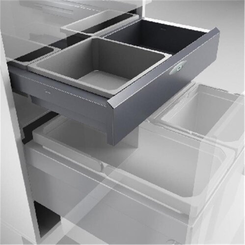 Naber Cox Base-Board® 500, Abfallsammler für Frontauszüge
