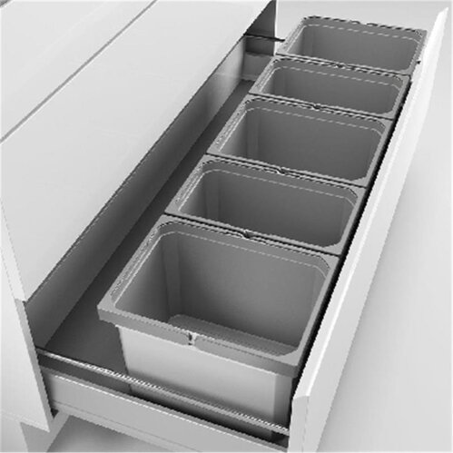 Naber Cox® Box 235 K/1200-5, Abfallsammler für vorhandene Auszüge