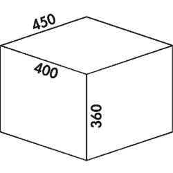 Naber Cox® Box 360 S/450-3, Abfallsammler für...