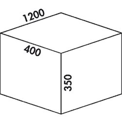Naber Cox® Box 350 S/1200-6, Abfallsammler für...