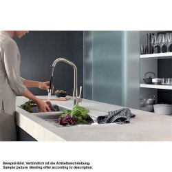 Dornbracht SYNC Einhebelmischer Pull-down mit Brausefunktion I  Küchenarmatur Wasserhahn Spültischarmatur