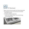 BLANCO Einbaubecken ANDANO 400-IF/A Edelstahl Seidenglanz mit InFino Ablaufsystem