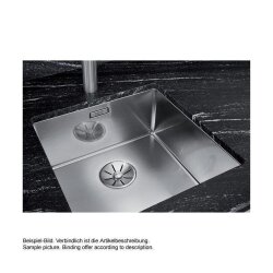 BLANCO Unterbaubecken CLARON 340-U Edelstahl Durinox InFino