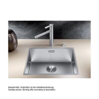 BLANCO Einbaubecken CLARON 500-IF Edelstahl Durinox InFino