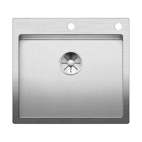BLANCO Einbaubecken CLARON 500-IF/A Edelstahl Durinox InFino