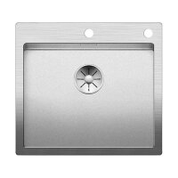 BLANCO Einbaubecken CLARON 500-IF/A Edelstahl Durinox InFino
