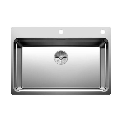 BLANCO Einbaubecken ETAGON 700-IF/A Edelstahl Seidenglanz, InFino Ablauf