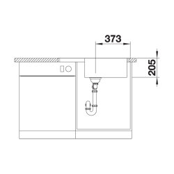 BLANCO Einbauspüle LEMIS XL 6 S-IF Compact Edelstahl Bürstfinish