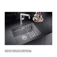 BLANCO Unterbaubecken ETAGON 700-U Silgranit InFino felsgrau