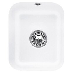 Villeroy & Boch Unterbauspüle Cisterna 45 mit Excenterbetätigung Classicline RW Stone White