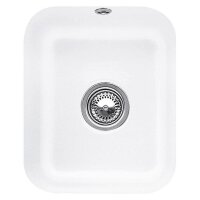 Villeroy & Boch Unterbauspüle Cisterna 45 mit Excenterbetätigung Classicline RW Stone White