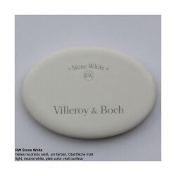 Villeroy & Boch Einbauspüle Subway 60 S Flat flächenbündig mit Excenterbetätigung Classicline RW Stone White