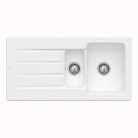 Villeroy & Boch Einbauspüle Architectura 60 XR mit Handbetätigung Classicline RW Stone White
