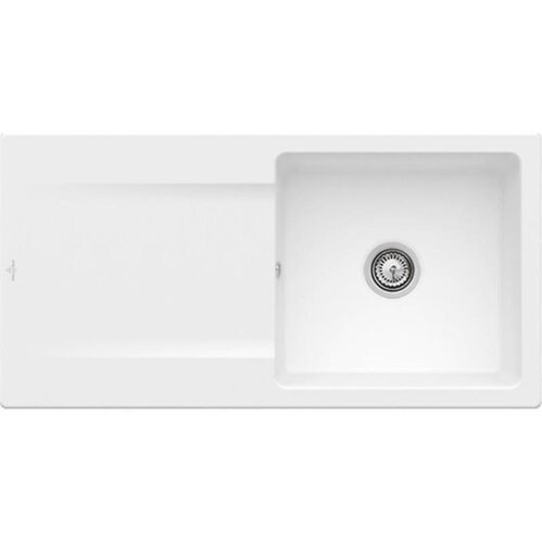 Villeroy & Boch Siluet 60 mit Handbetätigung Classicline RW Stone White