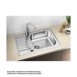 BLANCO Einbauspüle DINAS XL 6 S Compact Edelstahl...
