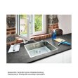 Franke Küchenarmatur Atlas Neo Window Zugauslauf Edelstahl massiv ausziehbarer Schlauch