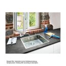 Franke Küchenarmatur Atlas Neo Window Zugauslauf Hochdruck Edelstahl massiv ausziehbarer Schlauch