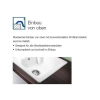 Villeroy & Boch Einbauspüle Architectura 80