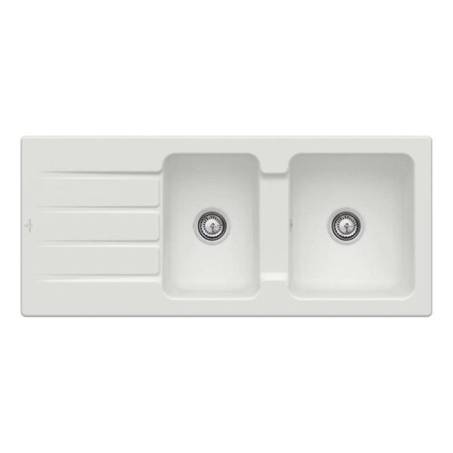 Villeroy & Boch Einbauspüle Architectura 80 mit Excenterbetätigung Classicline SM Steam