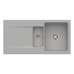 Villeroy & Boch Einbauspüle Siluet 60 R Flat flächenbündig mit Handbetätigung Classicline KD Fossil