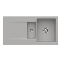 Villeroy & Boch Einbauspüle Siluet 60 R Flat flächenbündig mit Handbetätigung Classicline KD Fossil